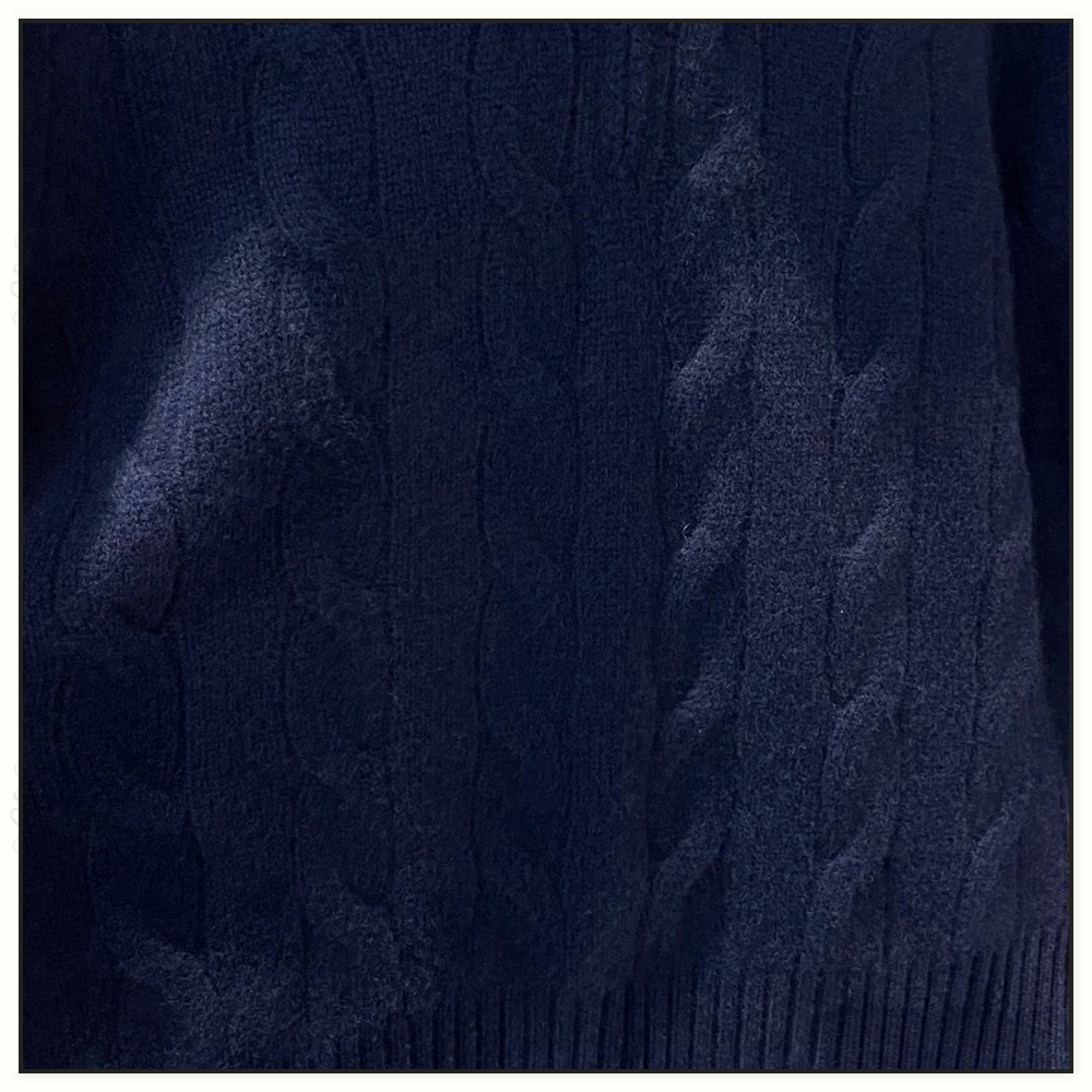 BABY CASHMERE NAPIER SWEATER