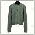 BABY CASHMERE CABLE KNIT CARDIGAN