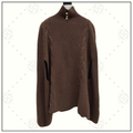WOOL HIGH NECK PONCHO