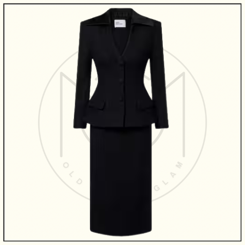 TAILORED BLAZER & MIDI SKIRT