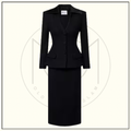 TAILORED BLAZER & MIDI SKIRT