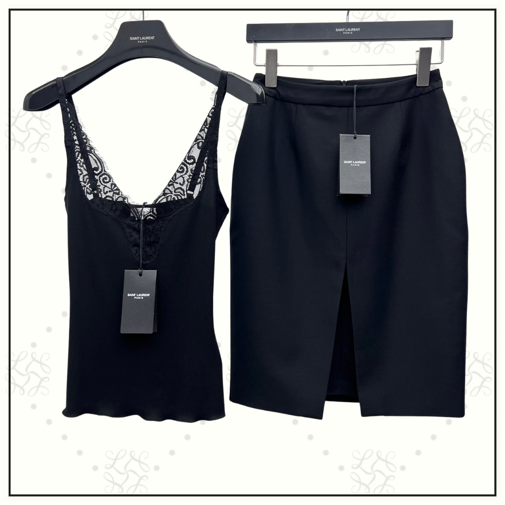 CAMISOLE & PENCIL SKIRT