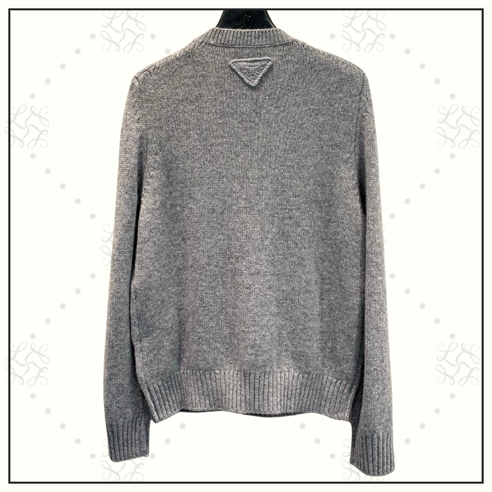 VIRGIN WOOL & CASHMERE SWEATER