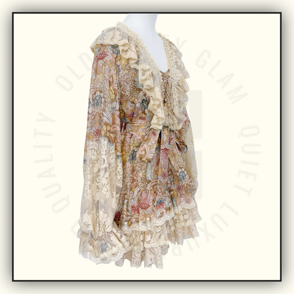 REBELLION LACE-UP MINI DRESS