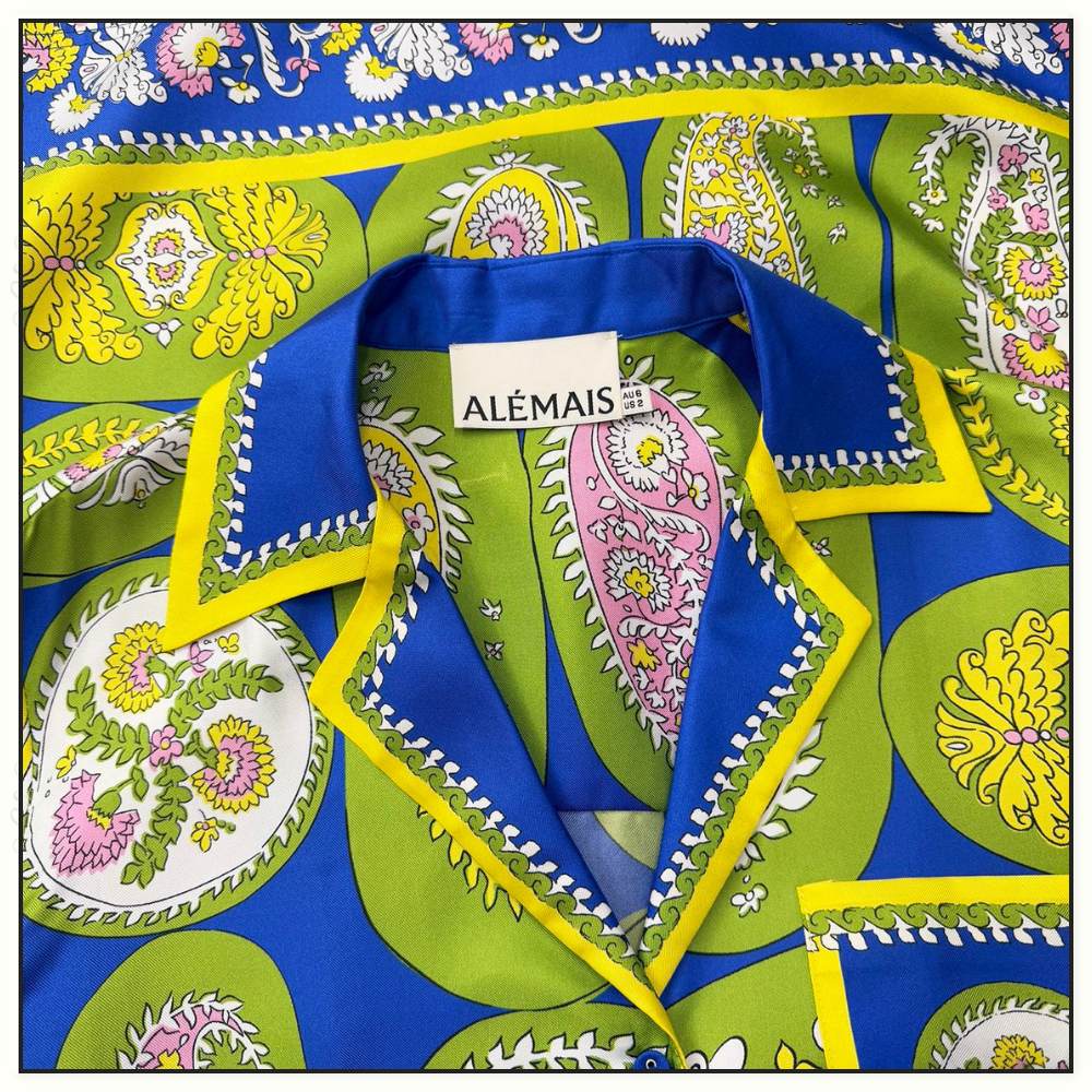 GINA SILK SHIRT & PANTS