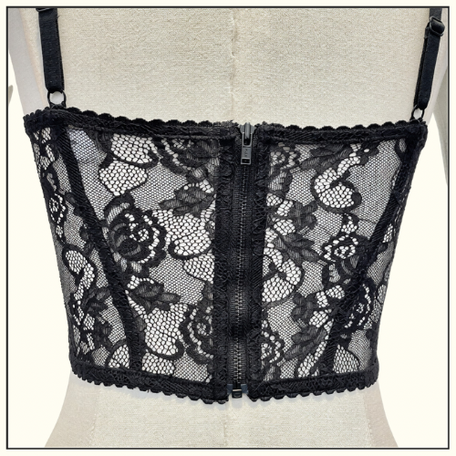 LACE BUSTIER TOP & PENCIL SKIRT