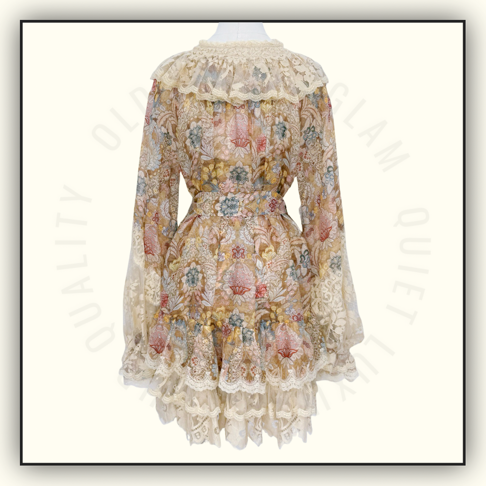 REBELLION LACE-UP MINI DRESS