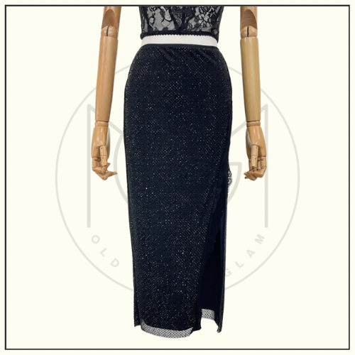 LACE BUSTIER TOP & PENCIL SKIRT