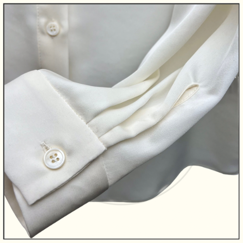 SILK BOW TIE BlOUSE