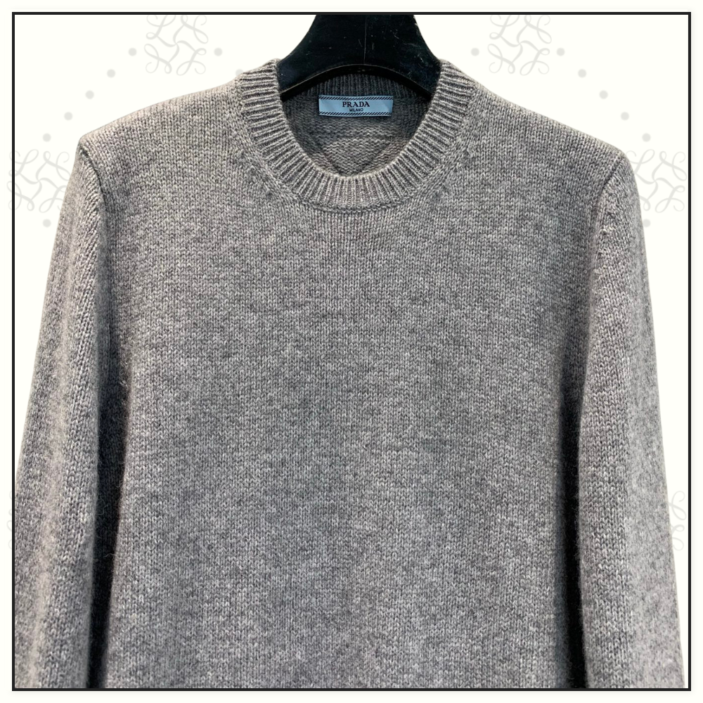 VIRGIN WOOL & CASHMERE SWEATER