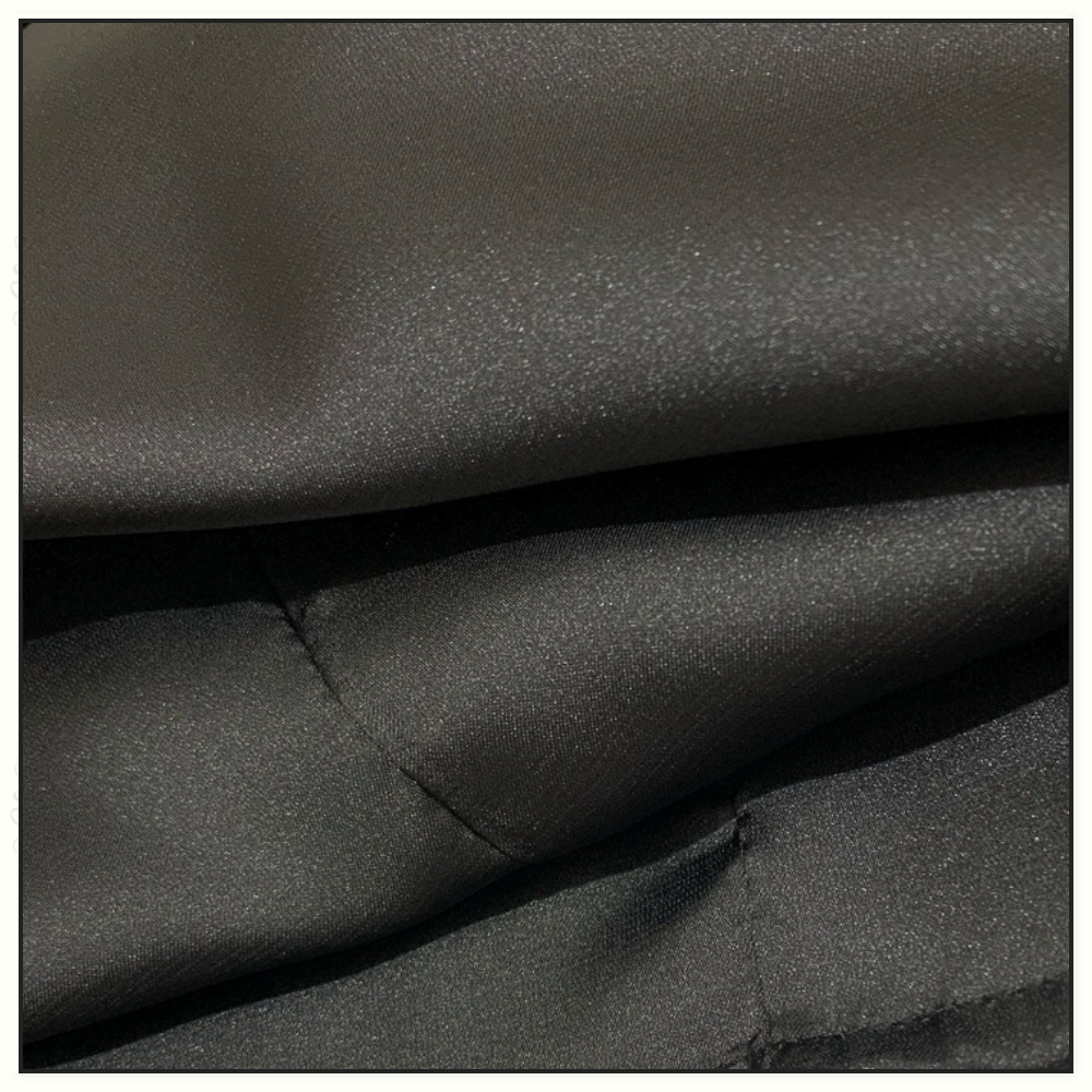 PANELED SATIN MIDI DRESS