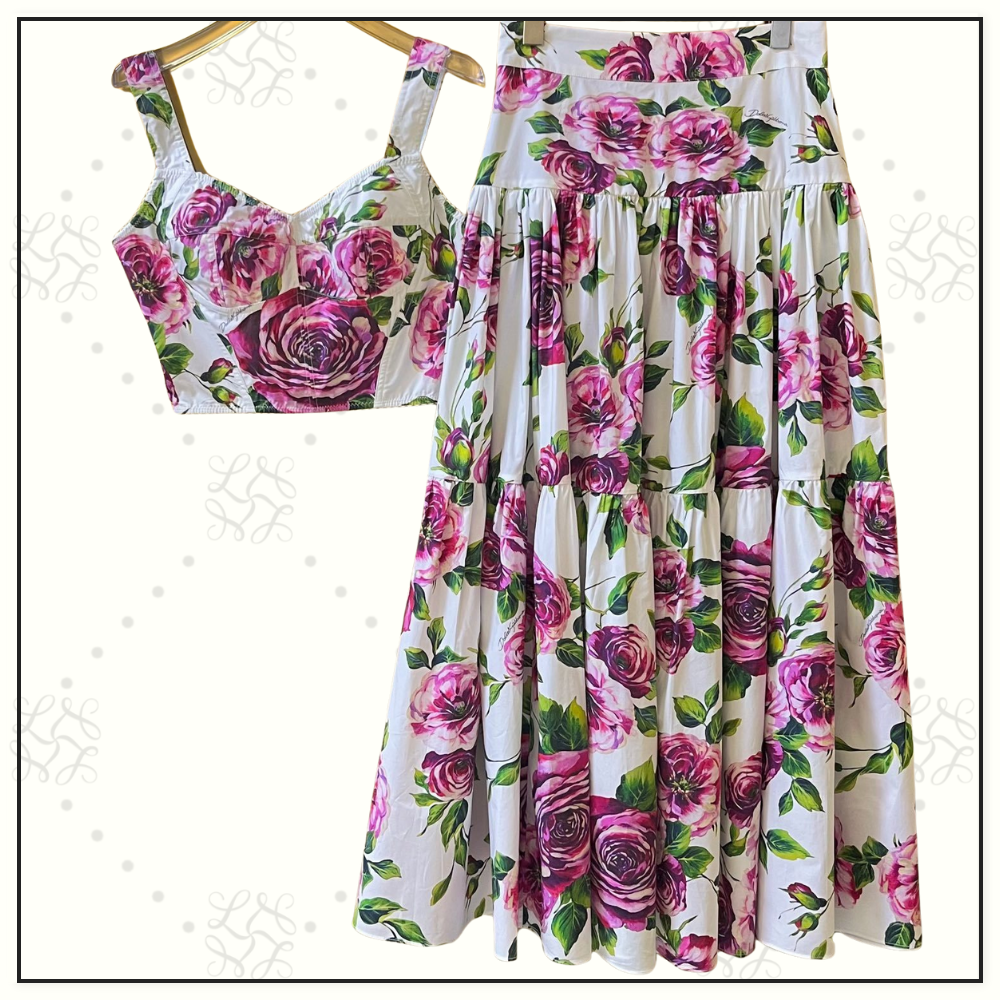 CORSET TOP & MAXI SKIRT