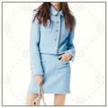 TWEED JACKET & MINI SKIRT