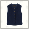 CASHMERE VIRGIN WOOL MARCEL VEST