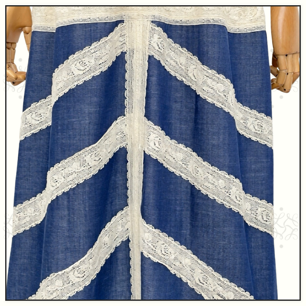 AWAKEN DENIM SLIP DRESS