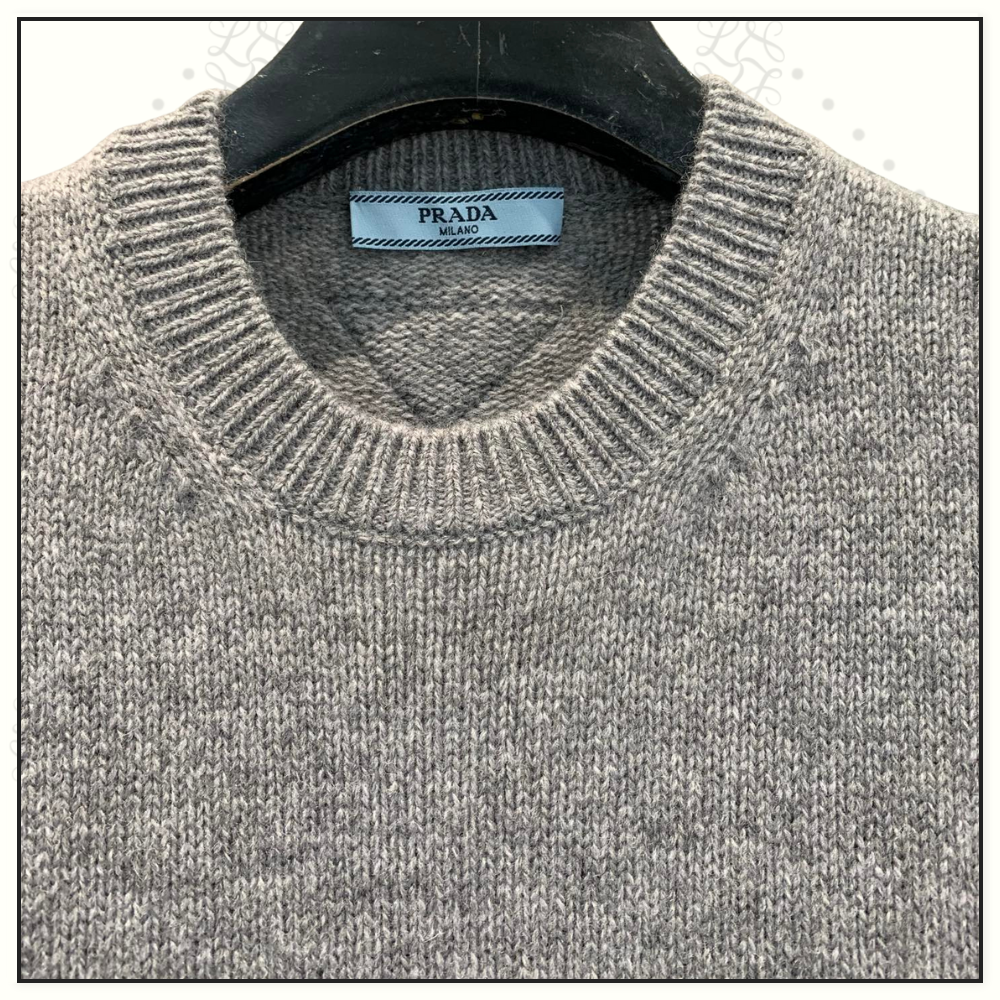VIRGIN WOOL & CASHMERE SWEATER