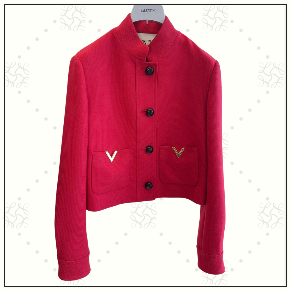 WOOL & SILK BLEND JACKET