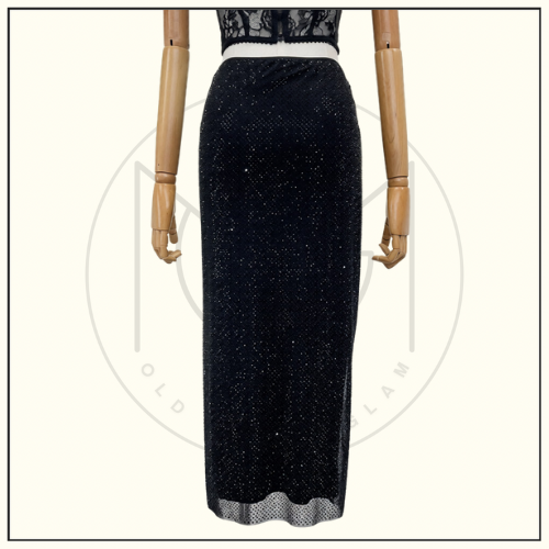 LACE BUSTIER TOP & PENCIL SKIRT