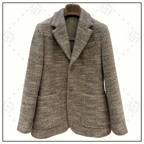 ALPACA VIRGIN WOOL TORINO PATCH JACKET
