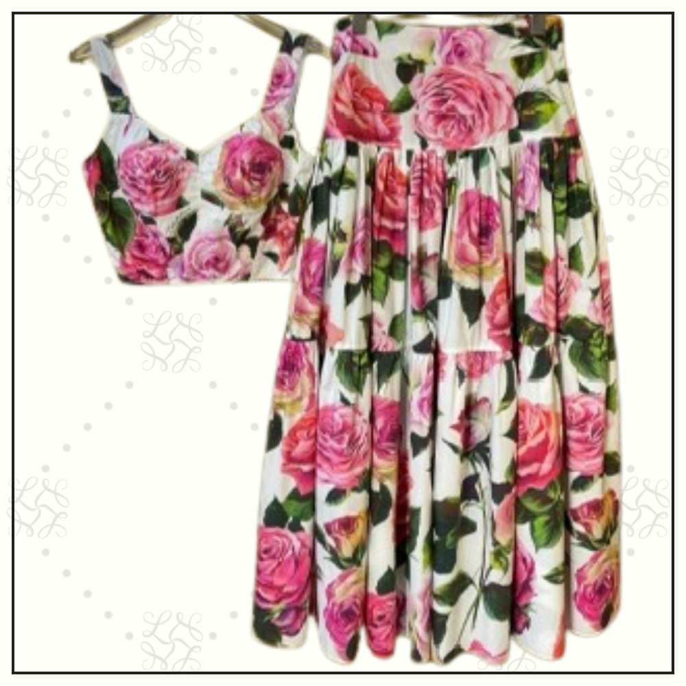 CORSET TOP & MAXI SKIRT