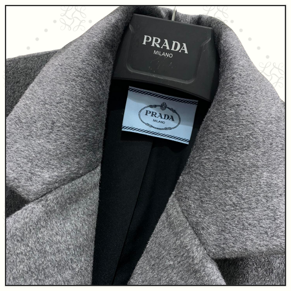 WOOL HOODED BELTED COAT