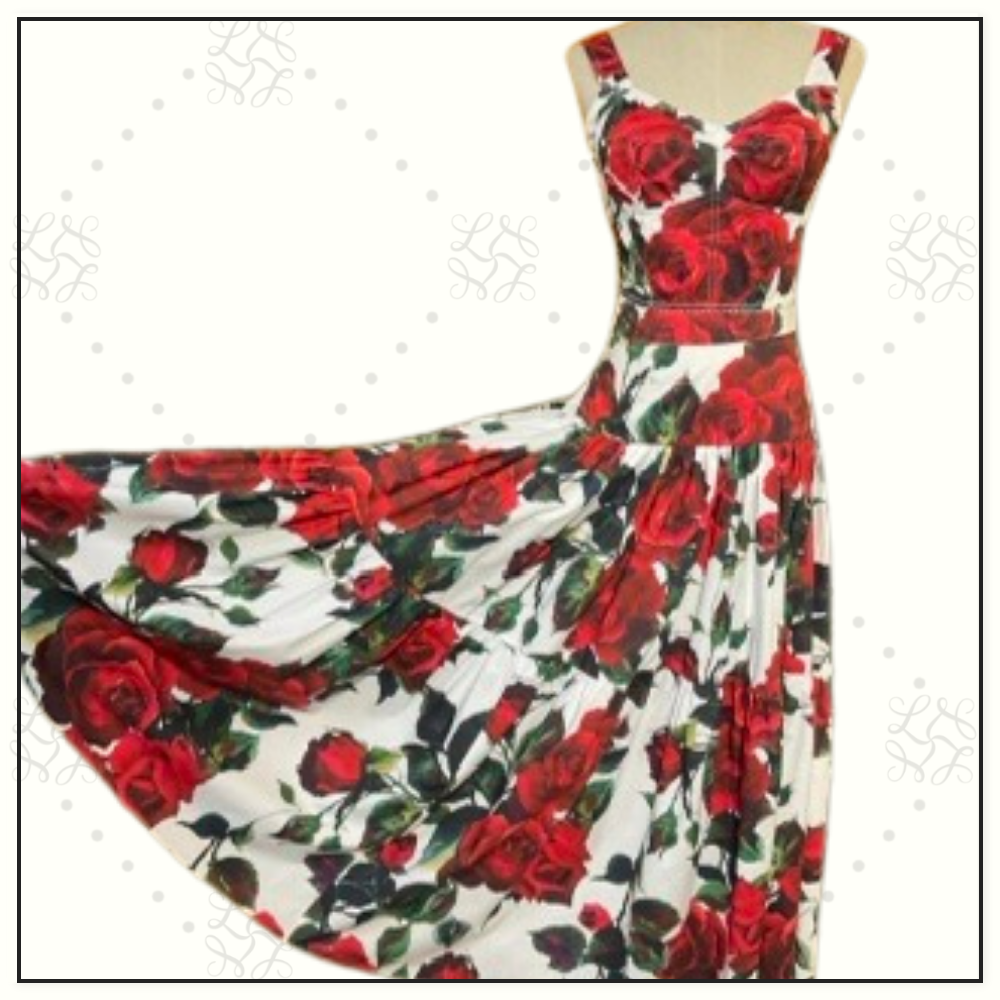 CORSET TOP & MAXI SKIRT