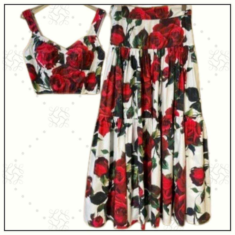 CORSET TOP & MAXI SKIRT