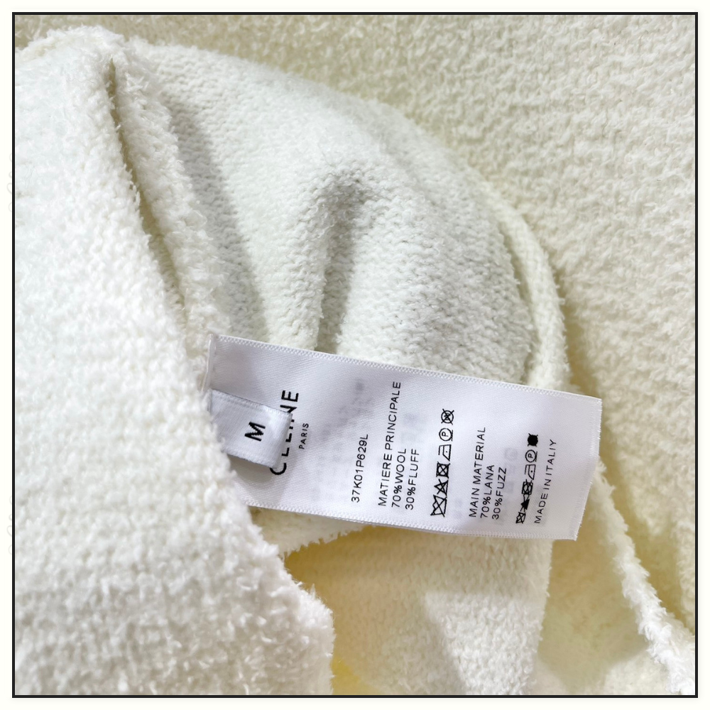 WOOL HALF ZIP SWEATER