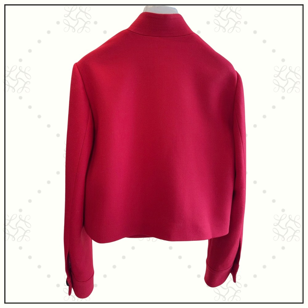 WOOL & SILK BLEND JACKET