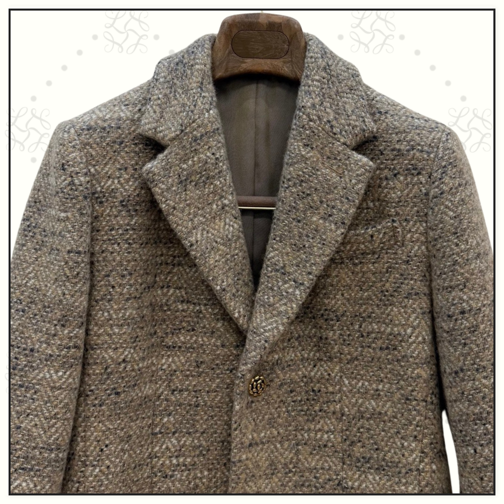 ALPACA VIRGIN WOOL TORINO PATCH JACKET