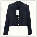 WOOL STAND COLLAR JACKET