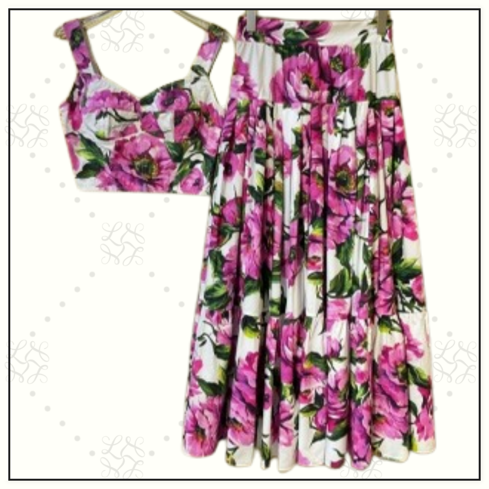 CORSET TOP & MAXI SKIRT