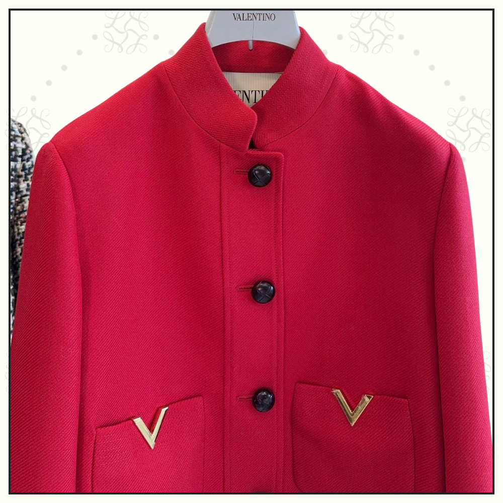 WOOL & SILK BLEND JACKET