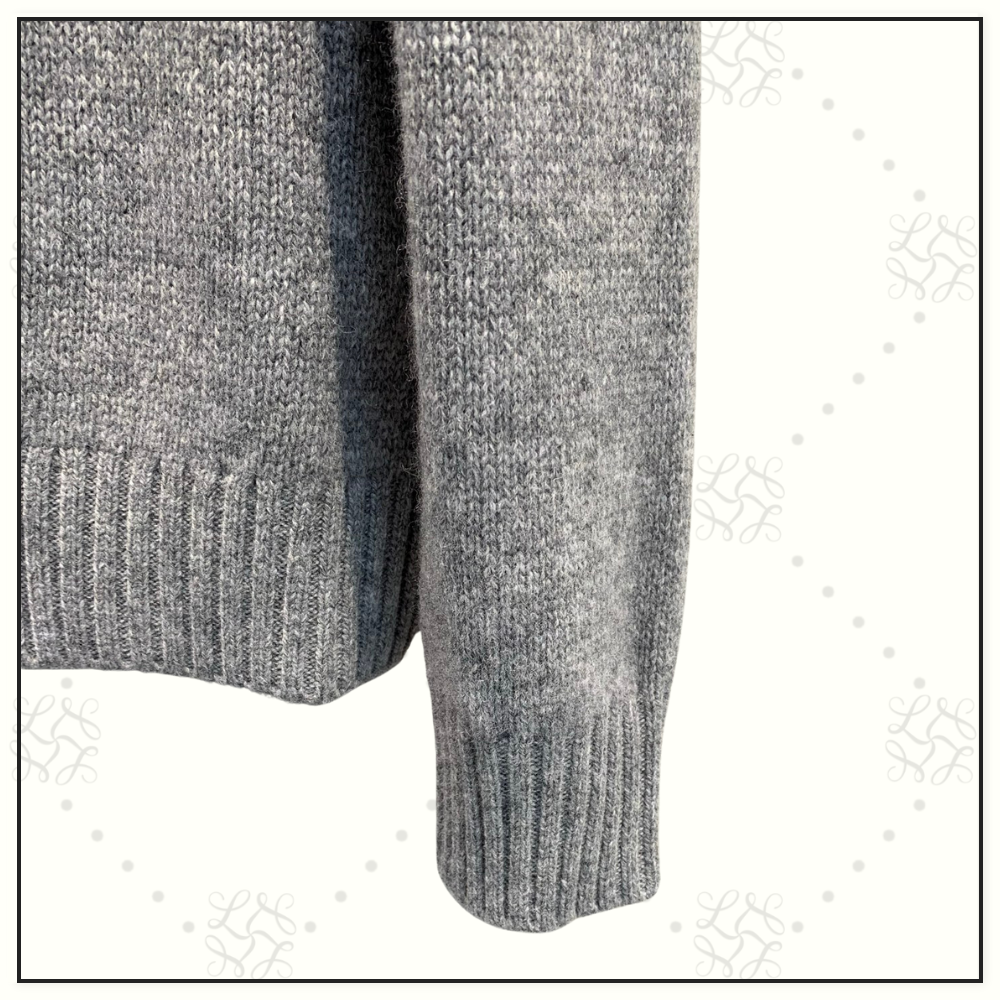 VIRGIN WOOL & CASHMERE SWEATER