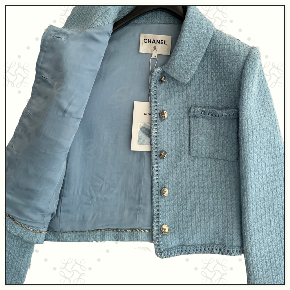 TWEED JACKET & MINI SKIRT