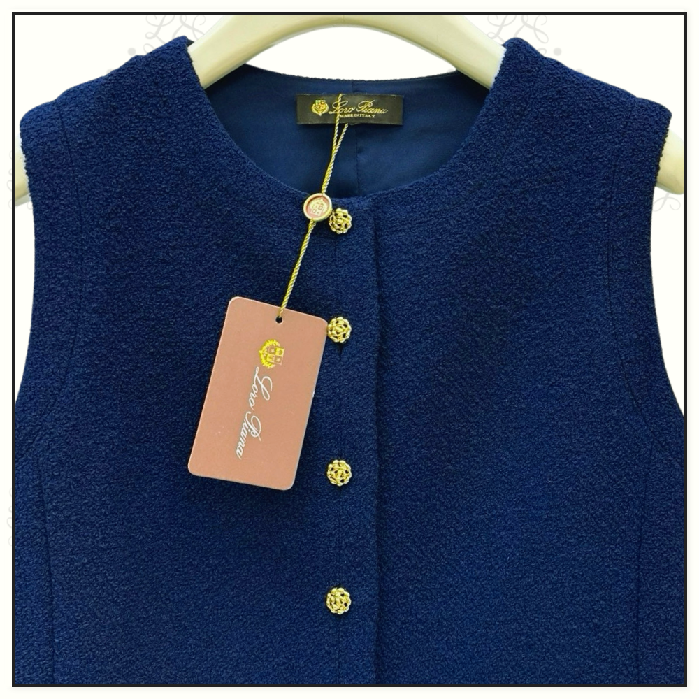 CASHMERE VIRGIN WOOL MARCEL VEST