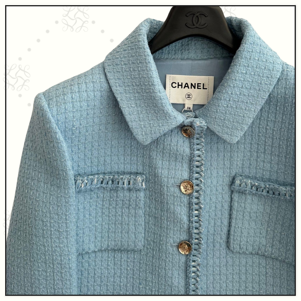 TWEED JACKET & MINI SKIRT