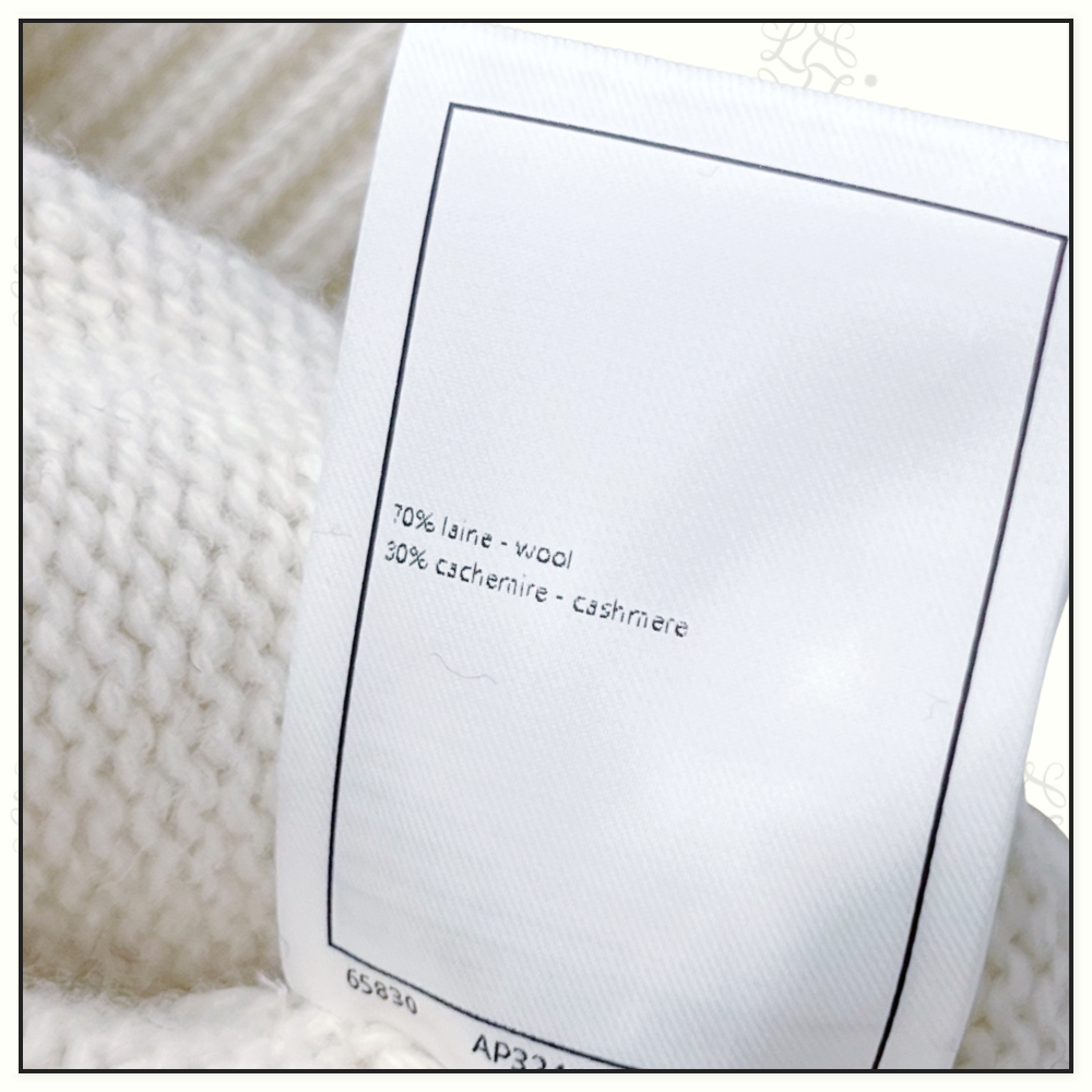 WOOL CASHMERE SWEATER