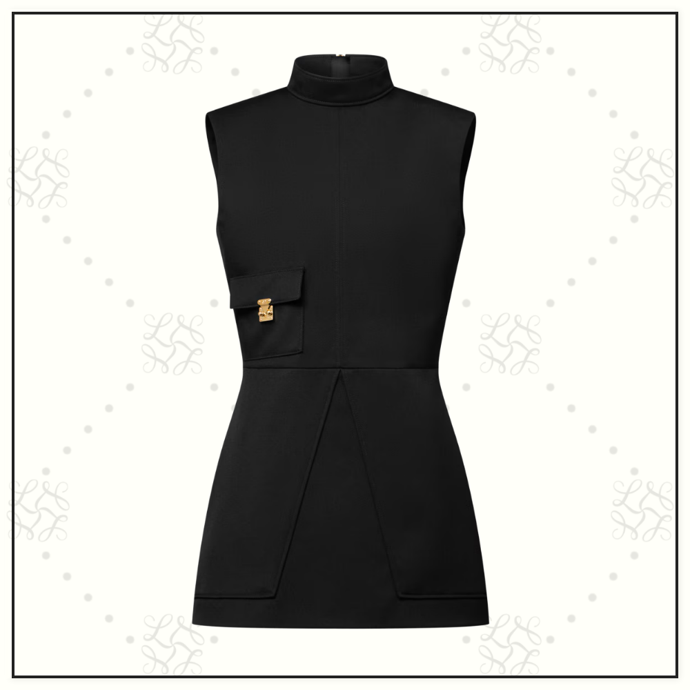 S LOCK POCKET MINI DRESS