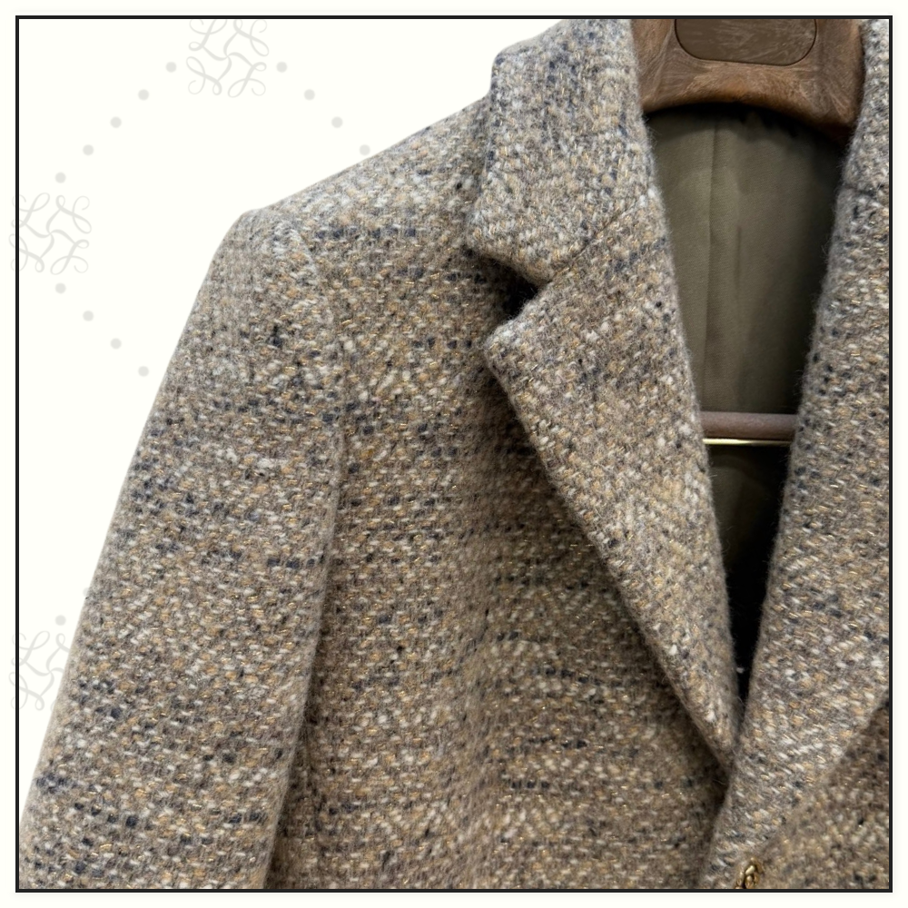 ALPACA VIRGIN WOOL TORINO PATCH JACKET