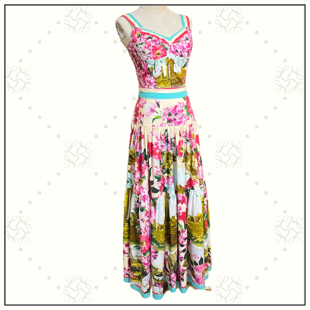 CORSET TOP & MAXI SKIRT