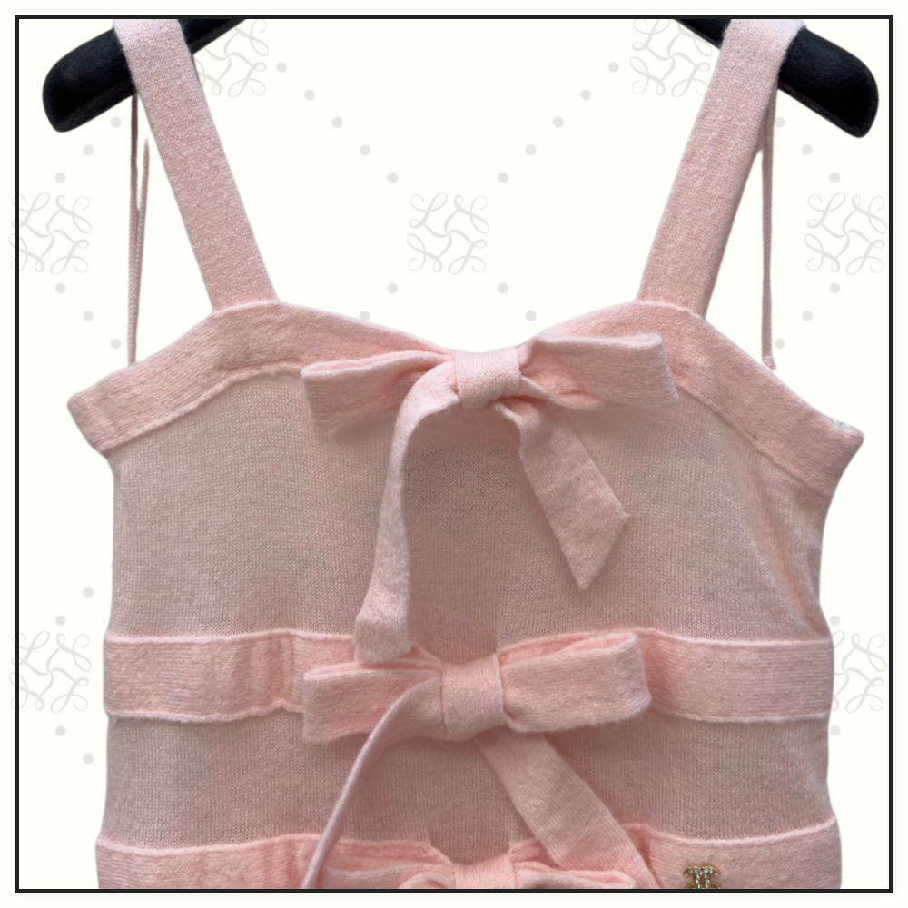 ALPACA & SILK RUFFLE KNIT DRESS