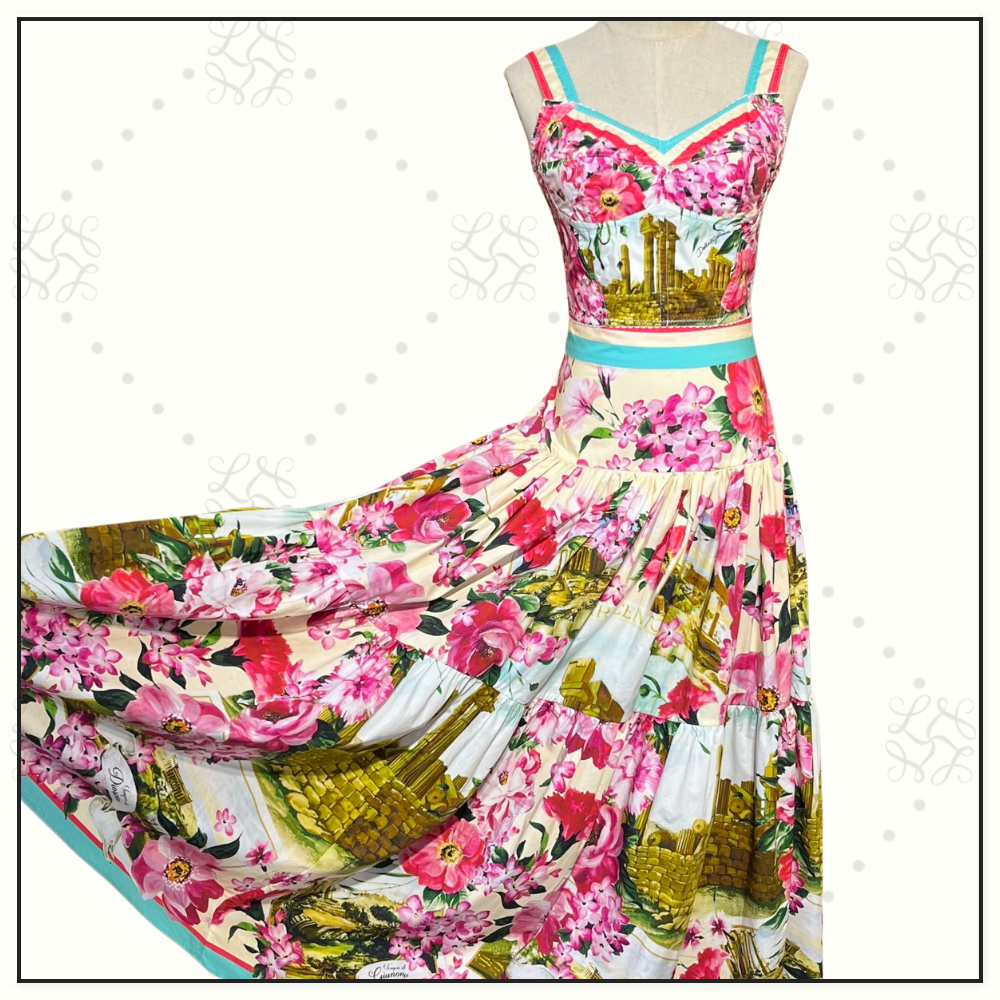 CORSET TOP & MAXI SKIRT