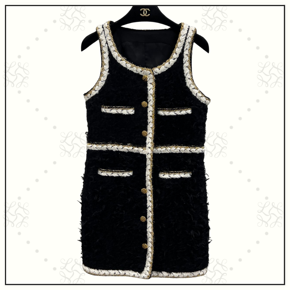 WOOL & SILK MINI DRESS