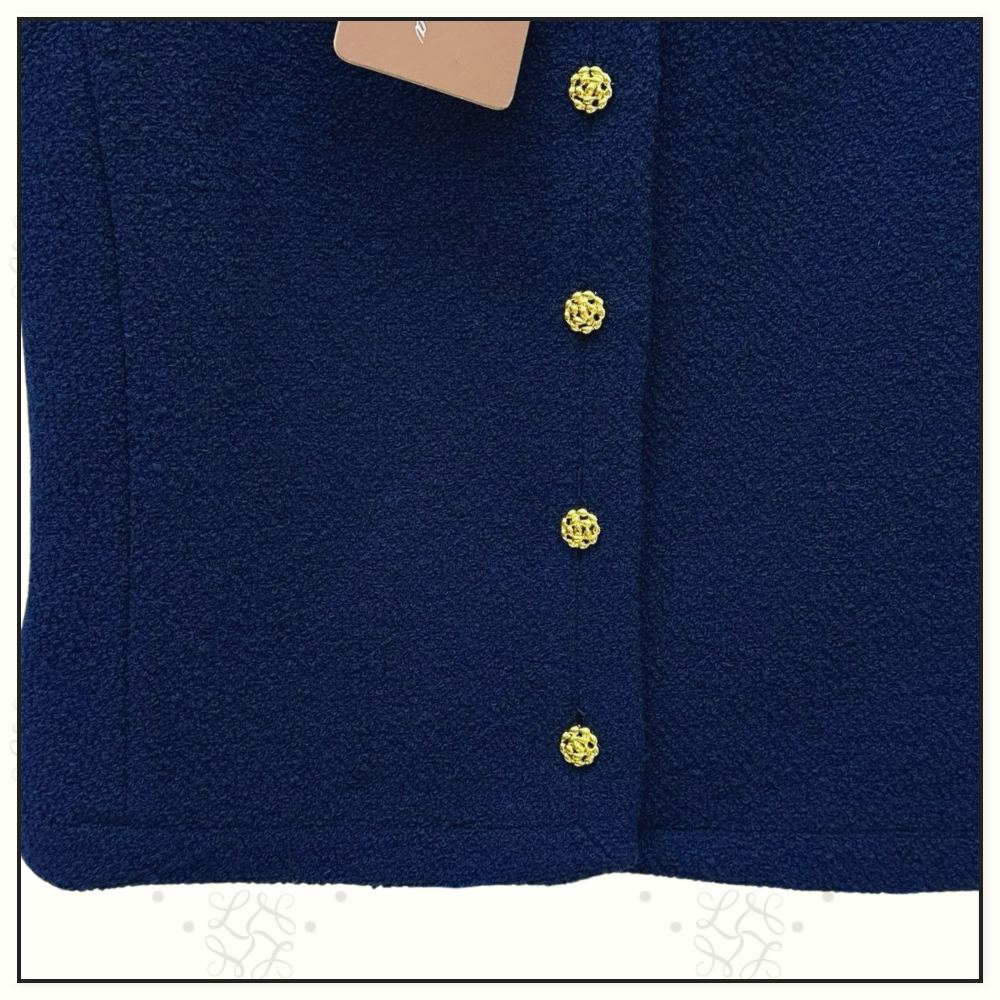 CASHMERE VIRGIN WOOL MARCEL VEST