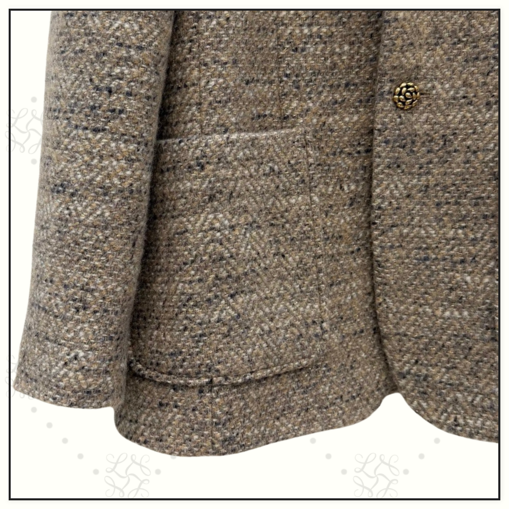 ALPACA VIRGIN WOOL TORINO PATCH JACKET