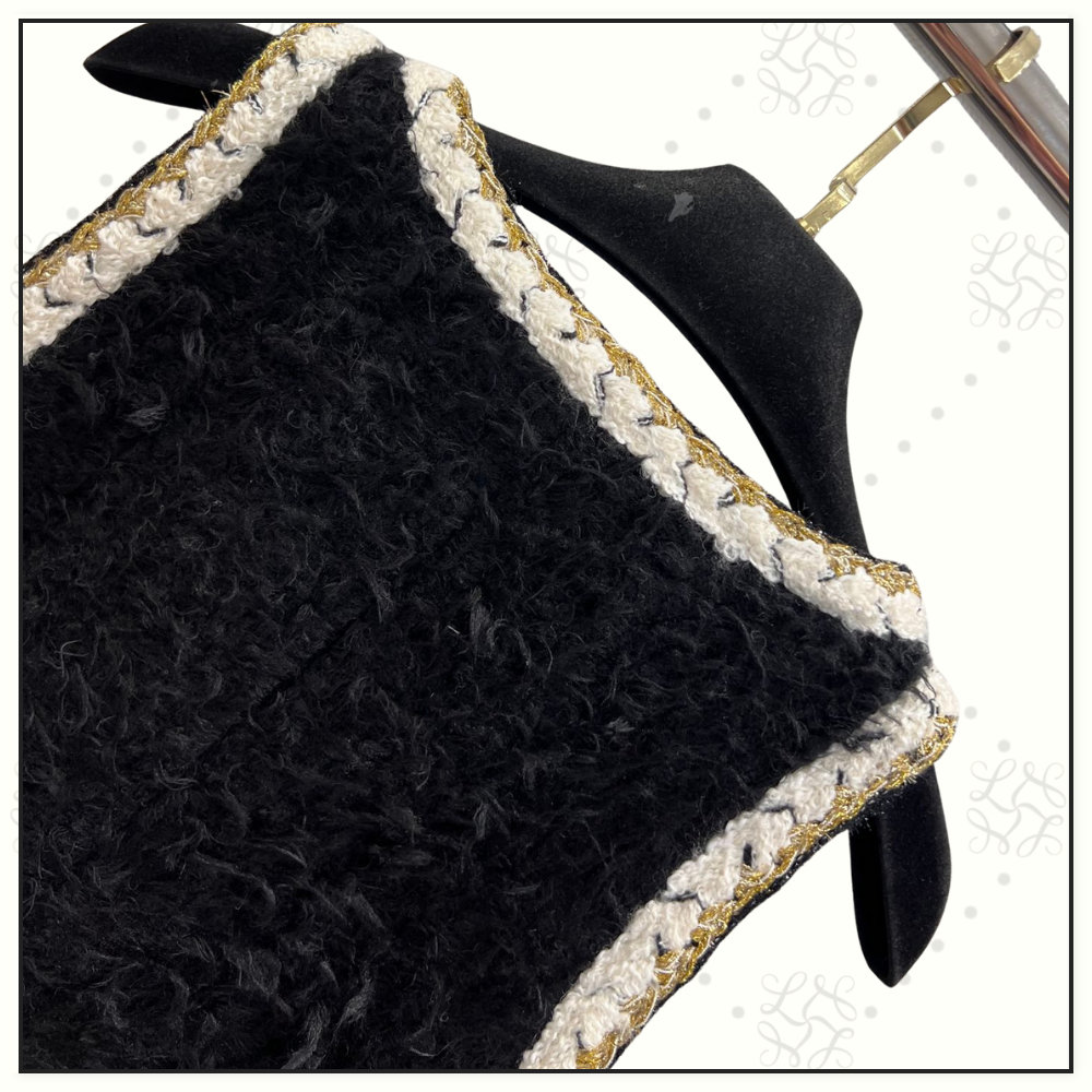 WOOL & SILK MINI DRESS