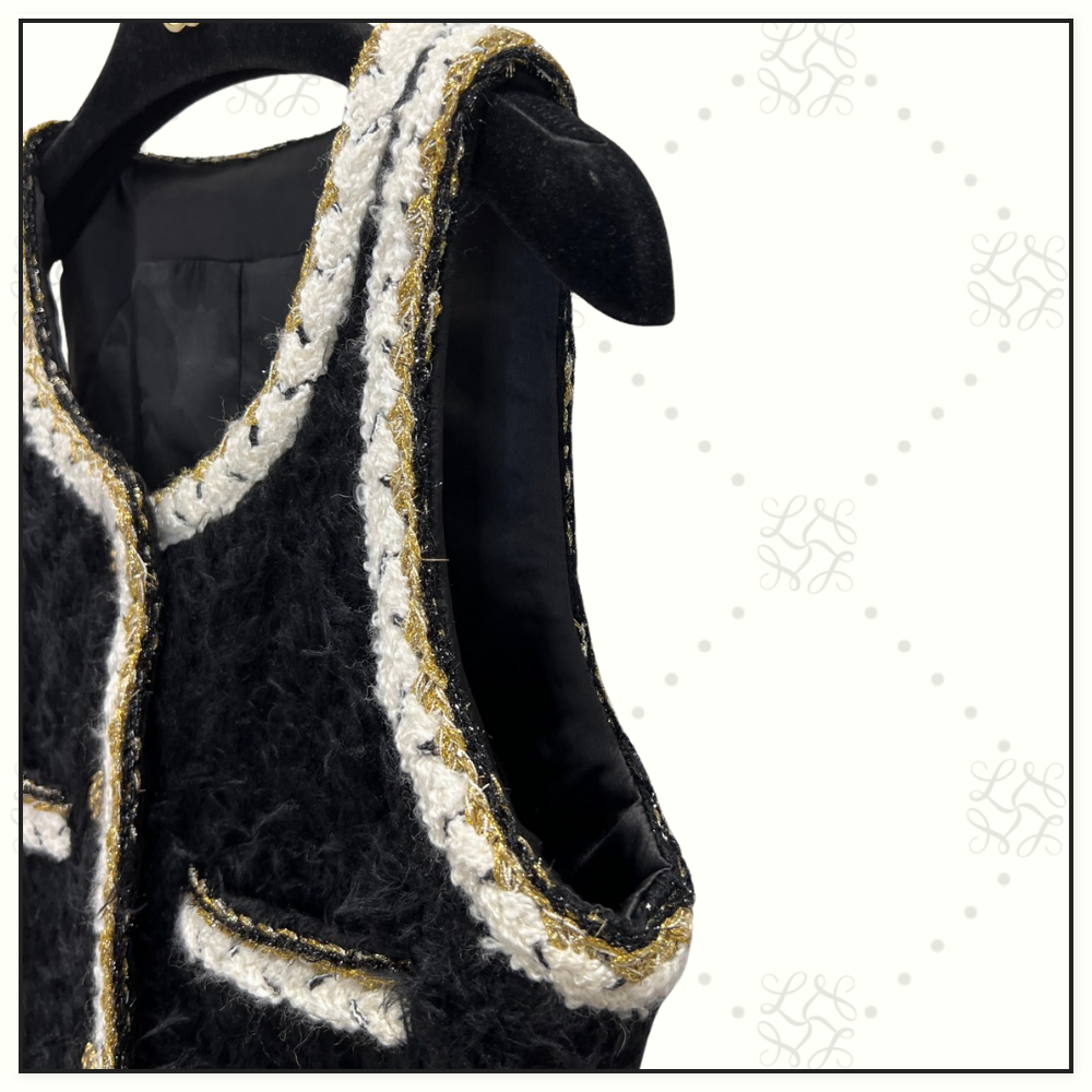 WOOL & SILK MINI DRESS