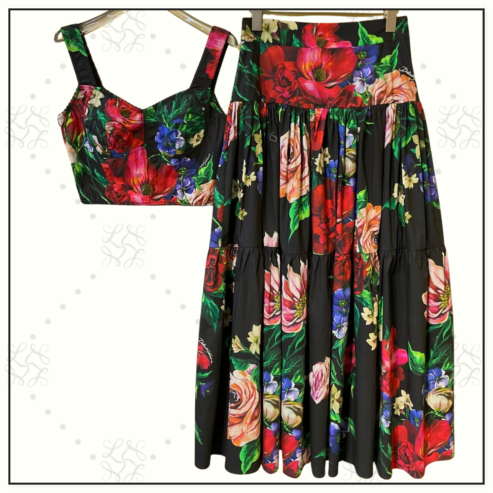 CORSET TOP & MAXI SKIRT