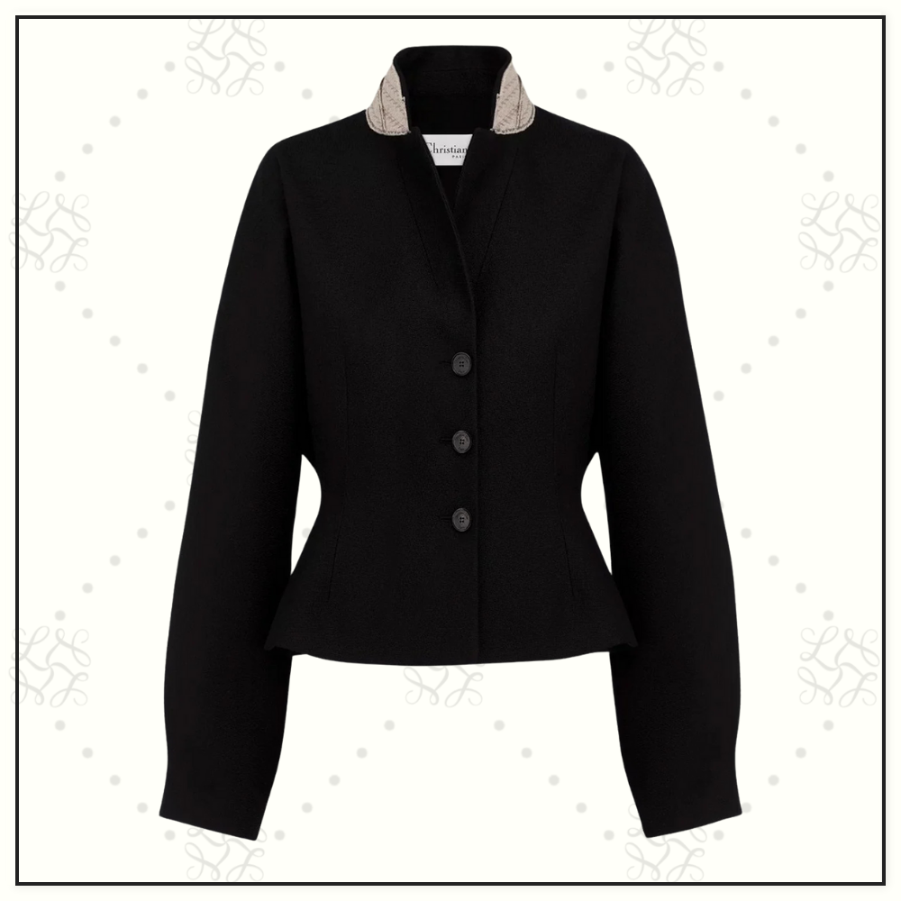 VIRGIN WOOL FITTED JACKET & BERMUDA PANTS